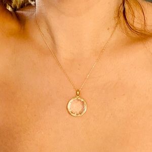 Ippolita 18K Yellow Gold Clear Quartz Pendant
